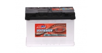 AUTOPART - Autobaterie Voyager 75 Ah -  12V, 75 Ah, Trakční 575-800