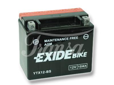 MOTO - Motobaterie EXIDE 12V, 10Ah YTX12-BS