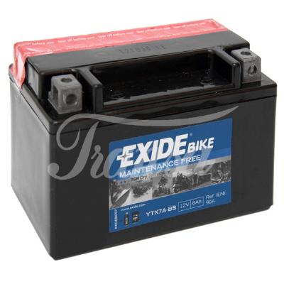 MOTO - Motobaterie EXIDE 12V, 6Ah YTX7A-BS
