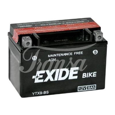 MOTO - Motobaterie EXIDE 12V, 8Ah YTX9-BS