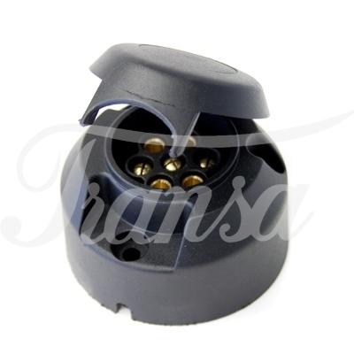 ELEKTRO - Zásuvka 7-polová plast, 12V
