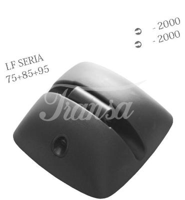 ZRCÁTKA - Zrcátko DAF, RENAULT, VOLVO vyhřívané 24V 199x199mm