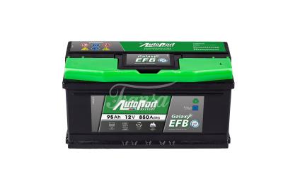 AUTOPART - Autobaterie GALAXY EFB 95 Ah Start-Stop - 12V, 95 Ah, 850 A EN / pravá