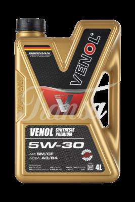 VENOL - VENOL 5W30 - Syntetický motorový olej Premium SM/CF TDI, PD 4 litry 