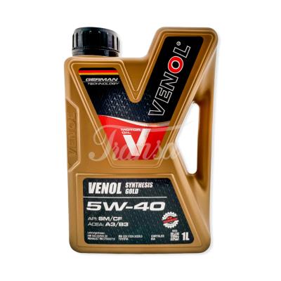 VENOL - VENOL 5W40 - Syntetický motorový olej Gold SM/CF 1 litr 