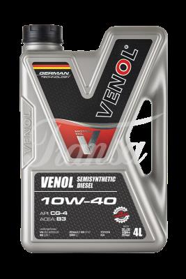 VENOL - VENOL 10W40 - Polosyntetický motorový olej Diesel CG4/SH B3 4 litry   (10W40 SSD 4)